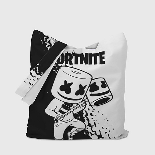 Сумка-шоппер FORTNITE MARSHMELLO / 3D-принт – фото 1