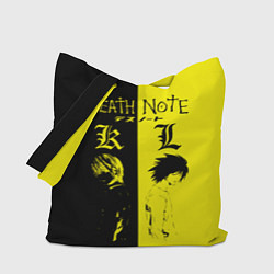 Сумка-шопер Death Note, цвет: 3D-принт