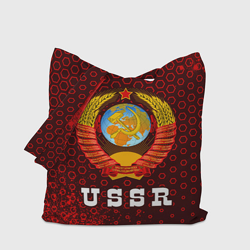 Сумка-шоппер USSR СССР / 3D-принт – фото 1