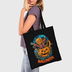 Сумка-шопер Happy Halloween, цвет: 3D-принт — фото 2