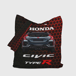 Сумка-шопер Honda Civic Type R, цвет: 3D-принт