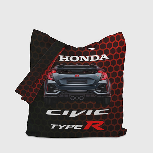 Сумка-шоппер Honda Civic Type R / 3D-принт – фото 1