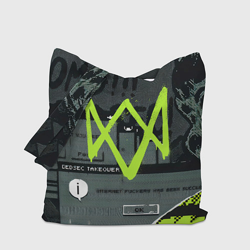 Сумка-шоппер WATCH DOGS: LEGION / 3D-принт – фото 1