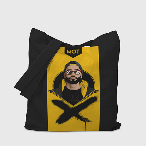 Сумка-шоппер Мот / 3D-принт – фото 1