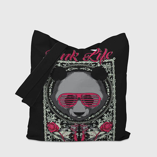 Сумка-шоппер Розовая жизнь / 3D-принт – фото 1