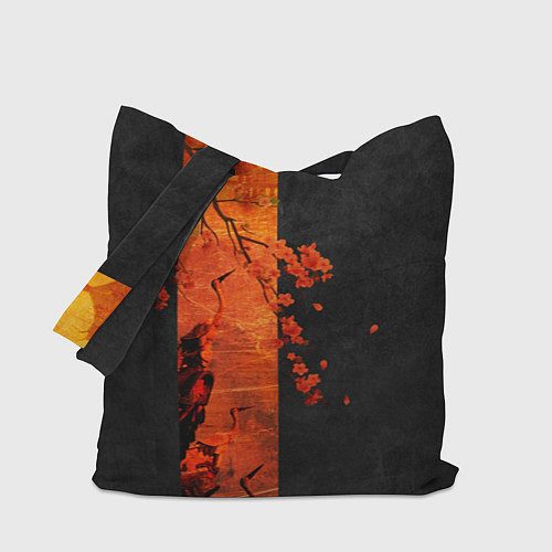 Сумка-шоппер ЦАПЛЯ / 3D-принт – фото 1