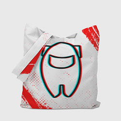 Сумка-шопер AMONG US АМОНГ АС, цвет: 3D-принт