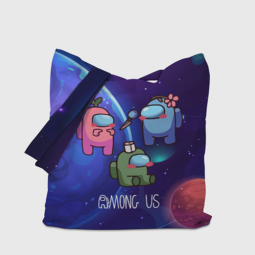 Сумка-шоппер Among Us Space / 3D-принт – фото 1
