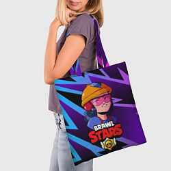 Сумка-шопер Джеки Brawl Stars Jacky, цвет: 3D-принт — фото 2