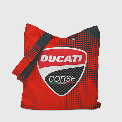Сумка-шоппер Ducati Corse logo / 3D-принт – фото 1