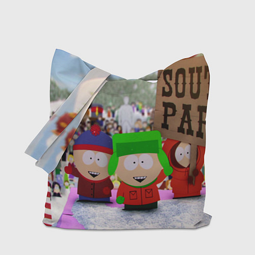 Сумка-шоппер Южный Парк South Park / 3D-принт – фото 1