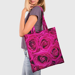 Сумка-шопер Розы, цвет: 3D-принт — фото 2