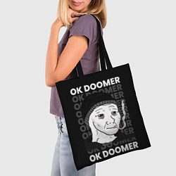 Сумка-шопер OK DOOMER, цвет: 3D-принт — фото 2