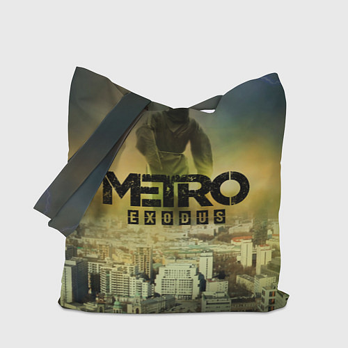 Сумка-шоппер Metro logo / 3D-принт – фото 1