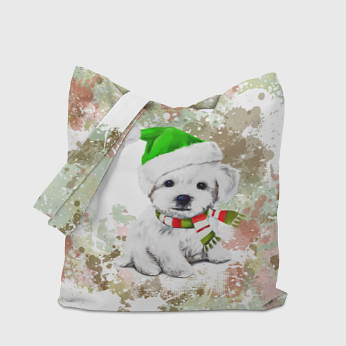 Сумка-шоппер Щенок / 3D-принт – фото 1