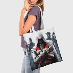 Сумка-шопер Assassin’s Brotherhood S, цвет: 3D-принт — фото 2