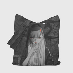 Сумка-шопер Zero Two, цвет: 3D-принт