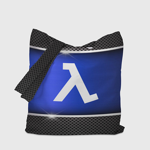 Сумка-шоппер HALF LIFE / 3D-принт – фото 1