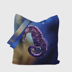 Сумка-шопер Морской конёк, цвет: 3D-принт