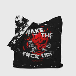 Сумка-шоппер WAKE THE F CK UP!