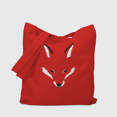 Сумка-шоппер Fox minimalism / 3D-принт – фото 1