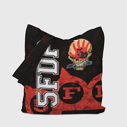 Сумка-шопер Five Finger Death Punch 1, цвет: 3D-принт