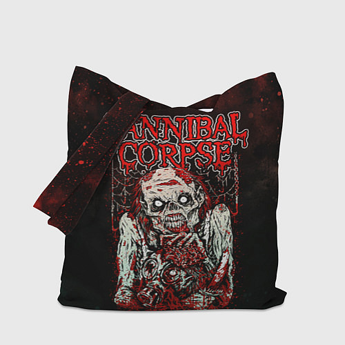 Сумка-шоппер Cannibal Corpse / 3D-принт – фото 1