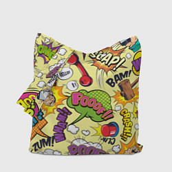 Сумка-шопер Комикс, цвет: 3D-принт