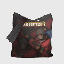 Сумка-шопер Team Fortress, цвет: 3D-принт