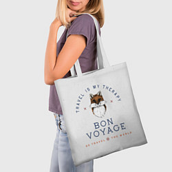 Сумка-шопер Fox traveler, цвет: 3D-принт — фото 2