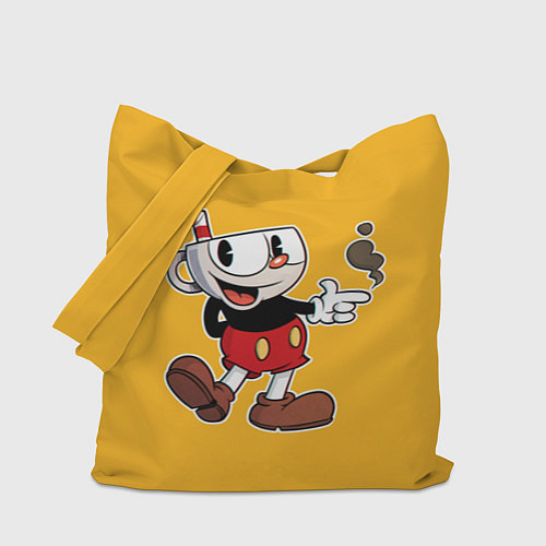 Сумка-шоппер CUPHEAD КАПХЕД / 3D-принт – фото 1