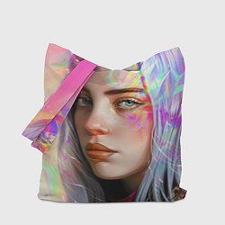 Сумка-шопер Billie Eilish, цвет: 3D-принт