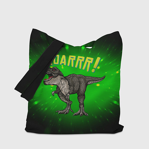 Сумка-шоппер Roarrr! Динозавр T-rex / 3D-принт – фото 1