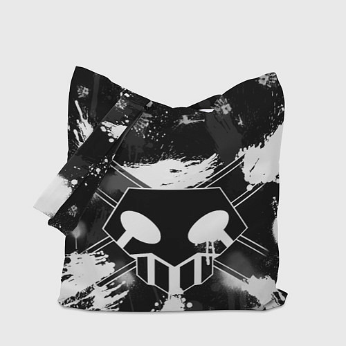 Сумка-шоппер БЛИЧ ШИНИГАМИ ЛОГО НА СПИНЕ / 3D-принт – фото 1