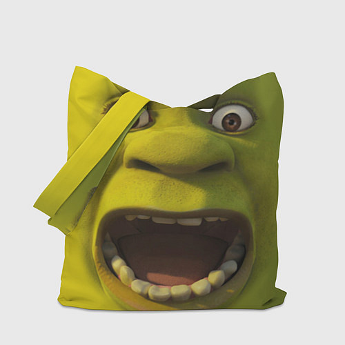 Сумка-шоппер Shrek is Yelling / 3D-принт – фото 1