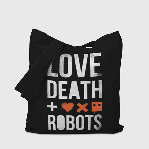 Сумка-шоппер Love Death Robots / 3D-принт – фото 1