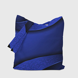 Сумка-шоппер 3D BLUE Вечерний синий цвет