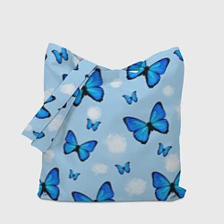 Сумка-шопер Бабочки Моргенштерна, цвет: 3D-принт