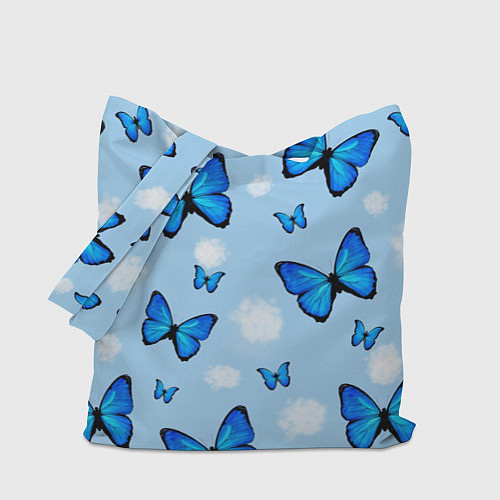 Сумка-шоппер Бабочки Моргенштерна / 3D-принт – фото 1