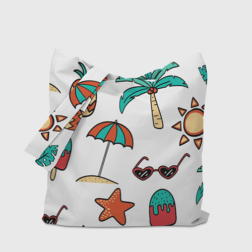 Сумка-шоппер На отдыхе / 3D-принт – фото 1