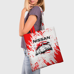 Сумка-шопер Nissan, цвет: 3D-принт — фото 2