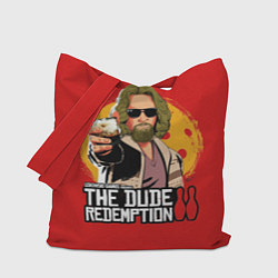 Сумка-шопер The dude redemption, цвет: 3D-принт