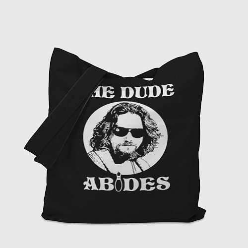 Сумка-шоппер The dude ABIDES / 3D-принт – фото 1