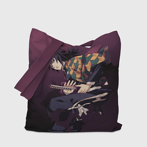 Сумка-шоппер Клинок, рассекающий демонов / 3D-принт – фото 1