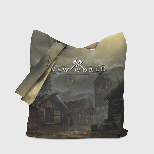 Сумка-шоппер New World / 3D-принт – фото 1