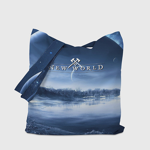 Сумка-шоппер New World / 3D-принт – фото 1
