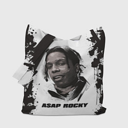 Сумка-шопер АСАП ASAP ROCKY Z, цвет: 3D-принт