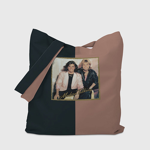 Сумка-шоппер Modern Talking Хиты 80-х / 3D-принт – фото 1