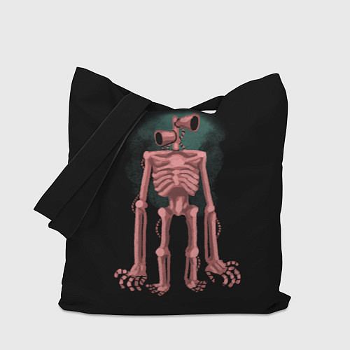 Сумка-шоппер Сиреноголовый Скелет / 3D-принт – фото 1