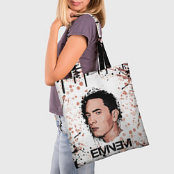 Сумка-шопер EMINEM ЭМИНЕМ Z, цвет: 3D-принт — фото 2